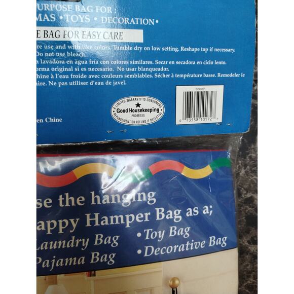 Happy Hamper Bag Mickey's Stuff for Kids Disney Laundry Toys Decoration Pajamas - Picture 4 of 6